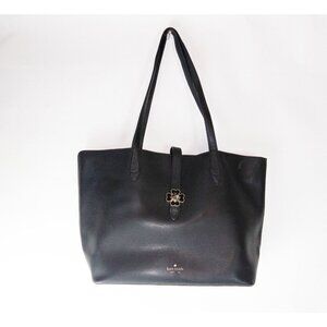Kate Spade Kaci Medium Black Leather  Handbag Tote Shoulder Bag